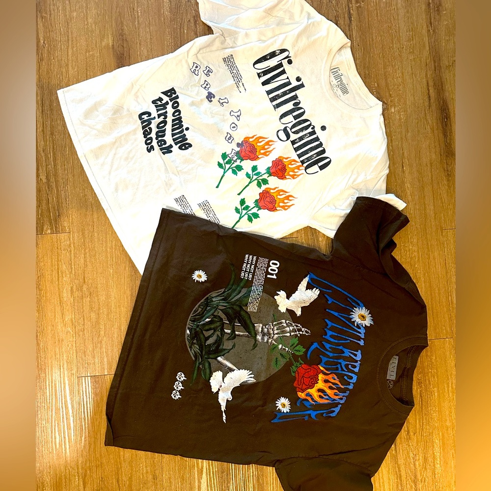 Civil regime limited drop t shirts